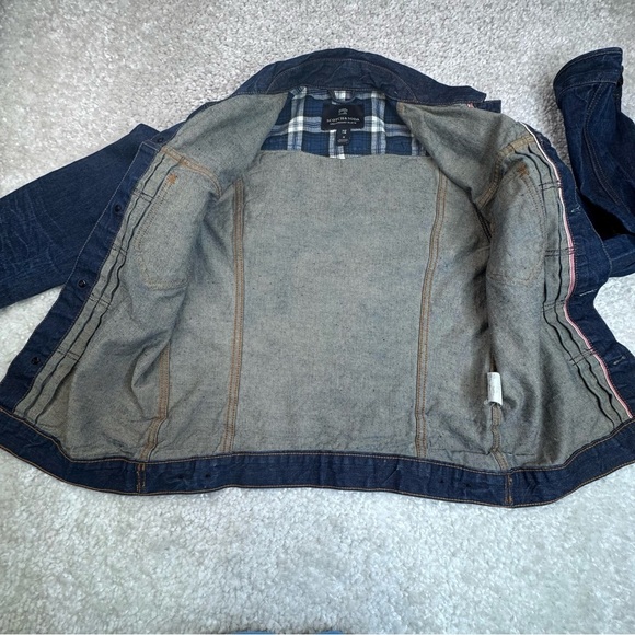 Scotch & Soda Trucker Denim Jean Jacket Cotton Dark Blue Men size Med - Picture 5 of 10